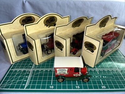 Lledo, Days Gone, Diecast Modelle x5, Werbe Walkers Chips Fahrzeuge