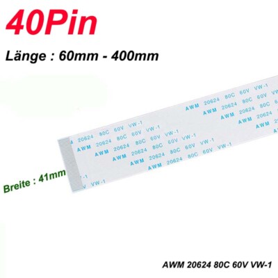 Sourcing Map 10er Pack FFC-Flachbandkabel – 200mm Produktbild-Vorschau 3