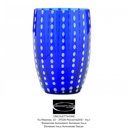 Zafferano - Perle - Bicchiere, colori a scelta, h cm 10,9 - 32 cl - Rivenditore - Foto 6 di 14
