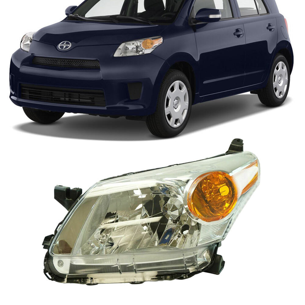 For 08-12 Scion XD Base Head Light Headlamp Driver Side