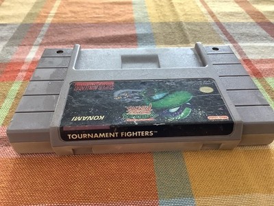 Teenage Mutant Ninja Turtles: Tournament Fighters Used Super Nintendo 1993 SNES