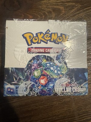 stellar crown booster box tcg Pokémon Stellar Crown Booster Pack (10 Cards)