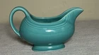 HOMER LAUGHLIN FIESTAWARE Turquoise Gravy Sauce Boat Server W/ Handle Post 86