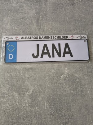 Kennzeichen Namen Jana