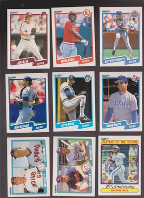 1990 Fleer U Pick Collection Set Lot -- Get 40% off!!