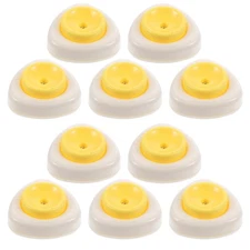  10pcs Egg Piercer For Hard Boiled Eggs - Puncher Piercer Hole Making Gadget