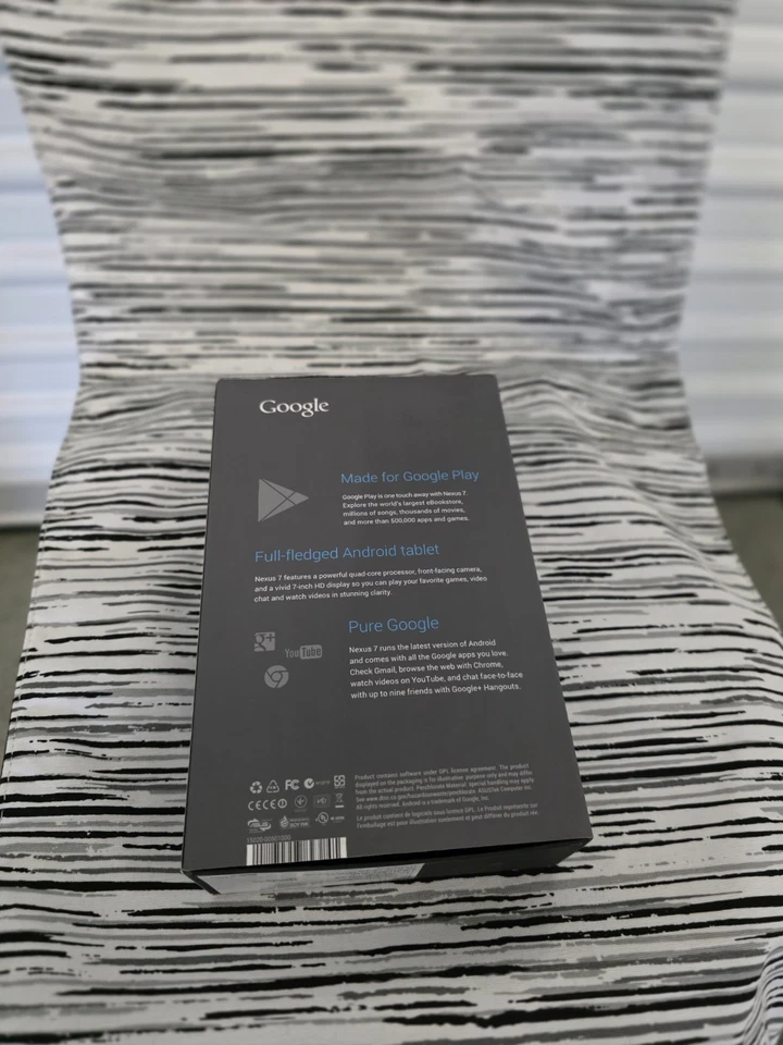Asus Google Nexus 7 Tablet Android 16GB - NEW - Image 3 of 4