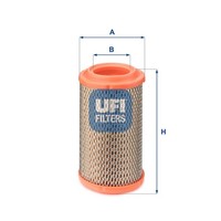 UFI Luftfilter 27.756.00 Filtereinsatz FüR Fiat 500 126 110F 600 650