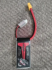  1500mAh 3S 11.1V 100C XT60 Plug RC Lipo Battery For RC FPV Helicopter OPEN BOX