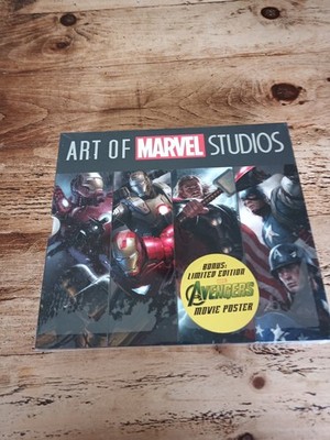 The Art of Marvel Studio 4 Book Box Set with Bonus Limited Edition Poster. BNIB