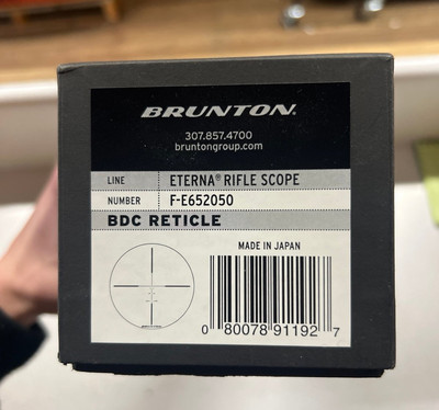Brunton F-E652050 Rifle Scope