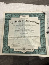 Loose Bradford Exchange Native American Spirit Mystic Thunder