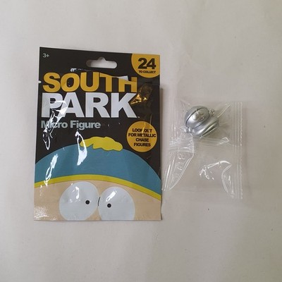 Eric Cartman Chase Metallic Silver 1'' South Park Micro Figure Figurine