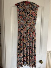 Zara  Trafaluc Floral Print Midi Dress Size S