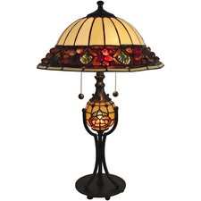 Dale Tiffany TT17157 Chiara Table Lamp Antique Bronze