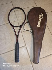 Bancroft Scorpion 4 1/2 L Graphite Red Black With Brown Leather Case EUC 