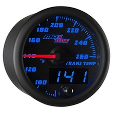 Double Vision 260 F Transmission Temperature Gauge Kit - Includes Electronic