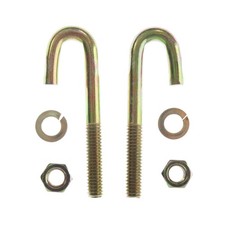 COOPER B-LINE SB-1003-J YELLOW ZINC "J" BOLT HARDWARE ACCESSORY KIT 2 PACK 