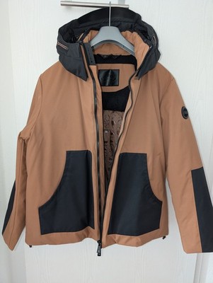 Black Sand Herren Winterjacke 3XL Hellbraun/Schwarz