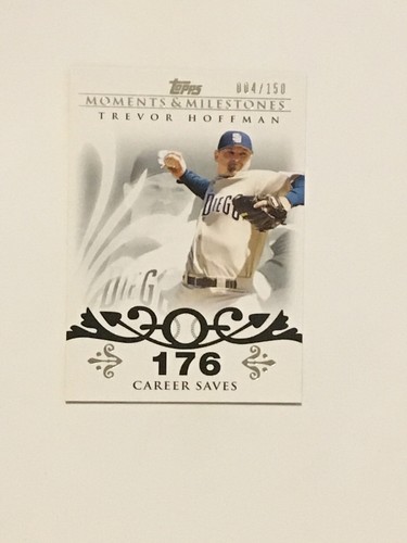 2008 Moments & Milestones Trevor Hoffman 4/150