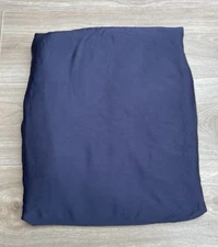 100% Viscose/ Bamboo Full Size Duvet Cover Navy Blue Hotel Sheets Direct