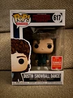 Funko Pop Stranger Things Dustin Snowball Dance 617 2018 SDCC with Pop Protector