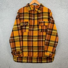 Vintage Swanndri Wool Ranger Flannel Shirt Mens XL Long Sleeve Cabin Core Autumn