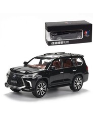 1:24 Lexus LX570 Off Road SUV Diecast Car Model High Simulation Kids Toy Gift