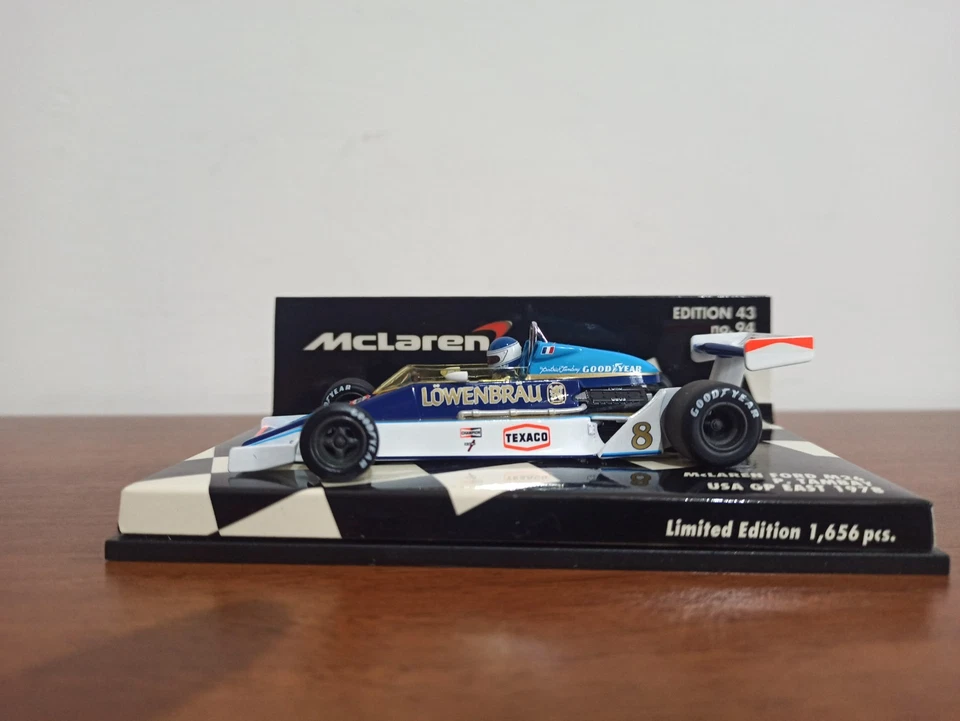 Modellino F1 Minichamps 1/43 McLaren Ford M26 USA Gp East 1978 #8 P. Tambay - Immagine 3 di 4