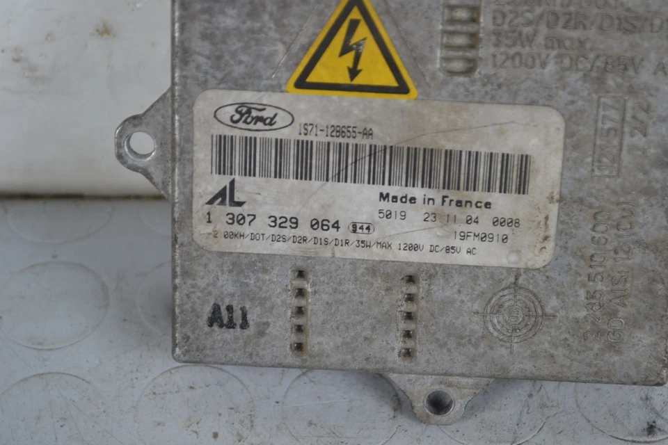 78801- Centralina Faro Xeno Ford Mondeo III B4Y dal 09/2003 al 07/2007 Cod 13073 - Immagine 3 di 3