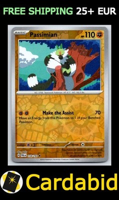 Passimian - PAL #118/193 SV02: Paldea Evolved Reverse Holofoil LP