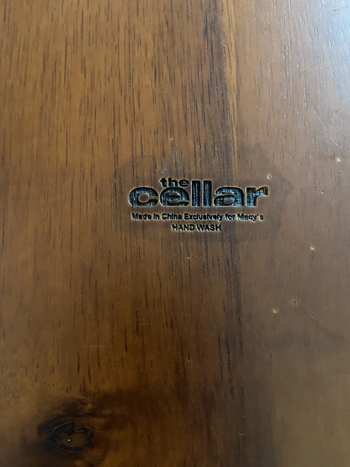 The Cellar SENTIMENTS Set 4 Square Condiment Bowls L O V E White Black Letters - Image 4 of 4