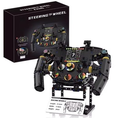 Formula Racing Lenkrad Bausteine Set 833 Teile