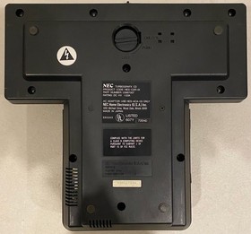 1990 NEC TURBOGRAFX-16 CD-ROM SYSTEM CONSOLE ADD-ON HES-CDR-01-C OEM TESTED B