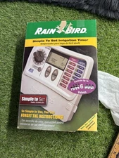 RAIN BIRD Indoor Irrigation Timer Controller  Simple Set — Open Box