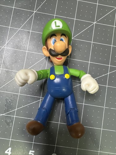 World of Nintendo - Super Mario - Luigi - Action figure by Jakks Pacific 4 scale - Picture 4 of 4
