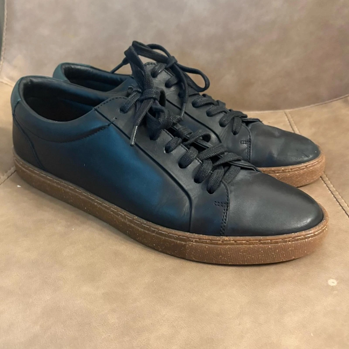 Ted Baker Archerr2 Suede Sneakers Men’s Size 12 EUC Mens Ted Baker Kamtenn Shoes In Black | Soletrader main image 2
