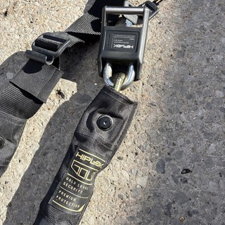 Bloqueo de cadena para bicicleta portátil Hiplok Original PDG1 resistente con llaves