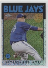 2021 Update Silver Pack 1986 Topps Chrome Baseball Hyun-Jin Ryu #86C-47 kr0