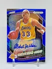 KAREEM ABDUL-JABBAR 2024-25 PANINI PRIZM BLACK BLUE SHIMMER AUTO /25