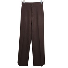 Levi Strauss  Co. Womens Vintage Brown Wide Leg Trousers Pants Size 6