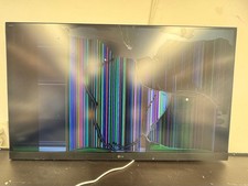 LG 32GN650-B Ultragear Monitor 32" QHD 2560 x 1440 165Hz HDR CRACKED NO STAND