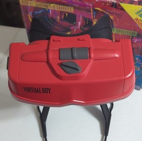 Nintendo Virtual Boy Console CIB  Lot with 9 Games and charging adapter.