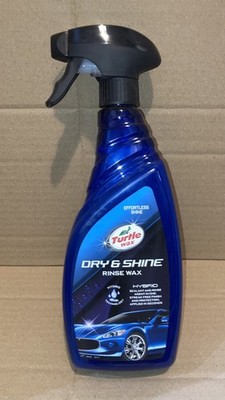 Turtle Wax Dry & Shine Spülwachs schnell Auto Sprühwachs einfache Anwendung verhindert Schlieren