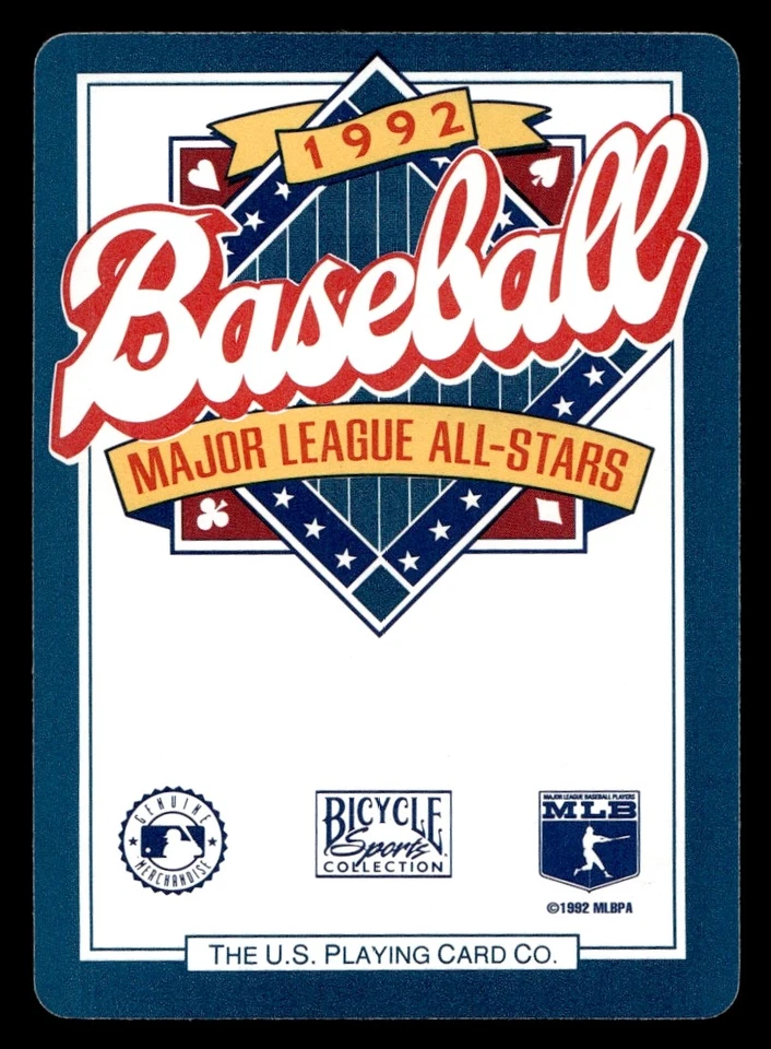 1992 Bicycle All-Stars Jack McDowell #7? Chicago White Sox - Image 2 of 2