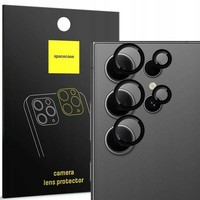 Spacecase Tempered Glass FüR Galaxy S24 Ultra Cameraring Schwarz