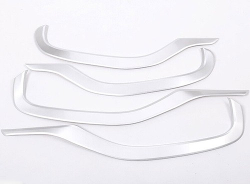 For Mercedes-Benz GLC 2016-2021 Silver ABS Interior Door Panel Cover Trim 4PCS - Picture 4 of 10