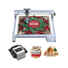 10W Laser Engraver with Air Assist CREALITY FALCON 72W Laser Cutter and High ...