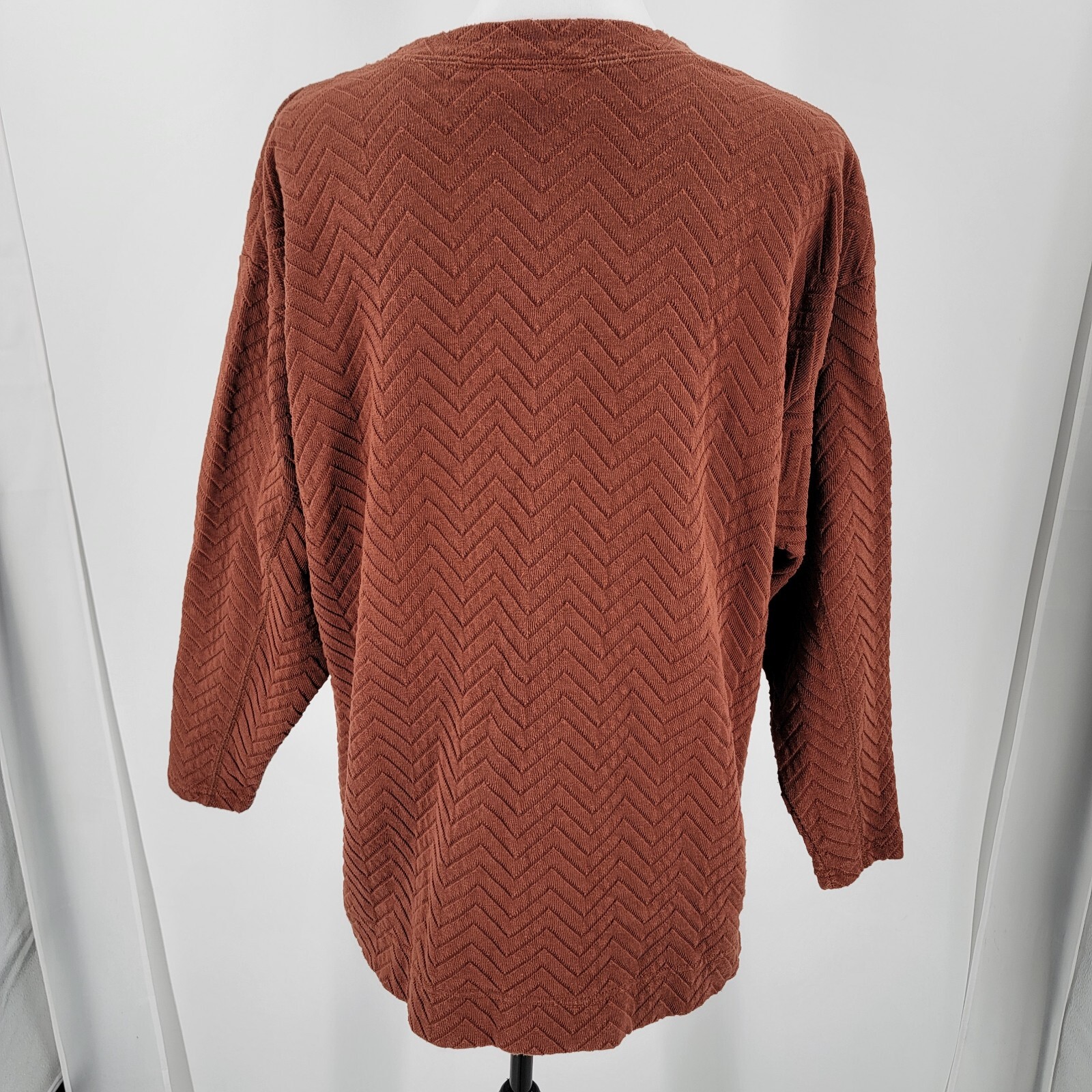 One Resource Pullover Womens Medium Textured Top … - image 4