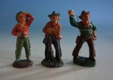 Vintage 3 Masse Figuren Figur Western Cowboy (0921-147)